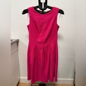 Dressbarn Pink Sleeveless Fit & Flare Dress Size 8
